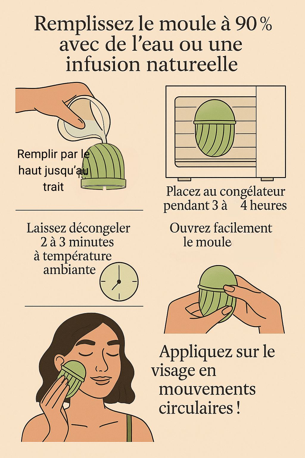 Ice Roller Visage : ❄️ "Le secret des peaux glowy