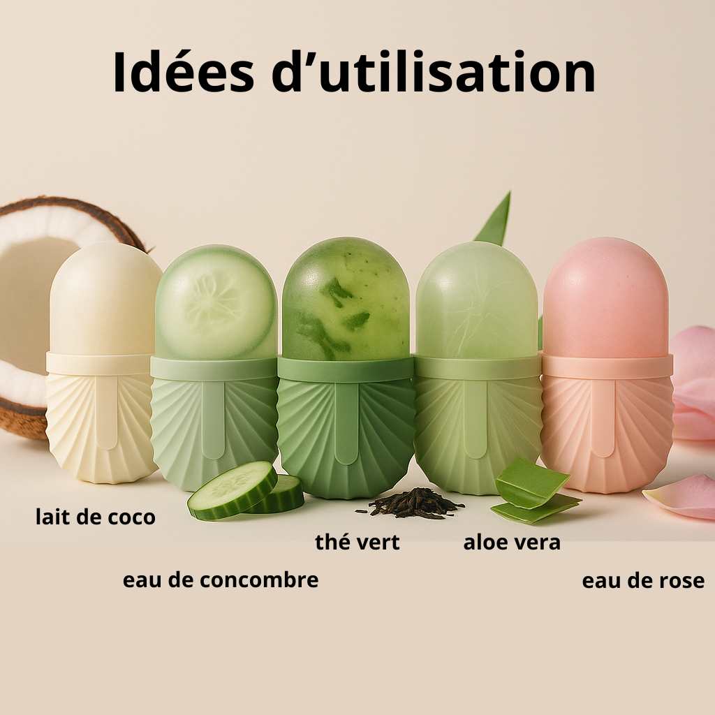 Ice Roller Visage : ❄️ "Le secret des peaux glowy